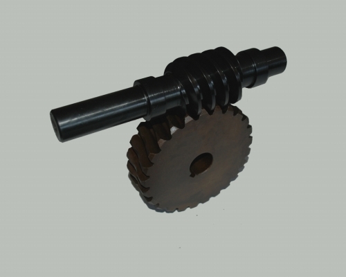 蝸輪，蝸桿副